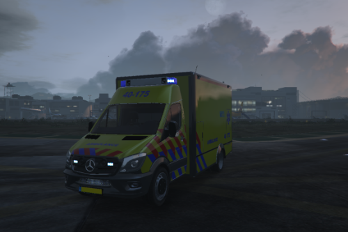 Dutch fictional ambulance